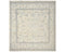 12x12 Zeigler Beige Afghan Hand Knotted Square Wool Area Rug